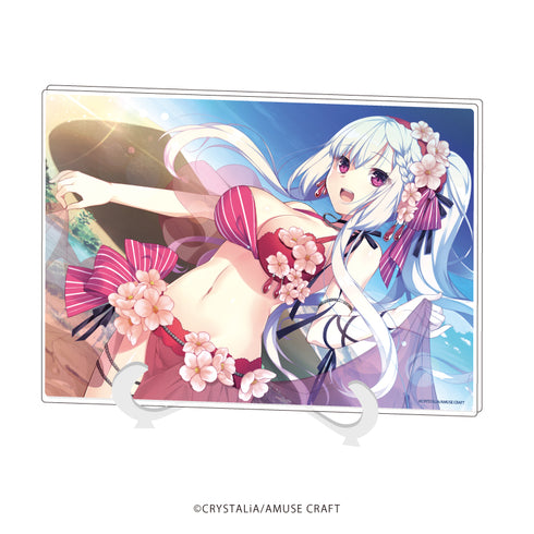 『白刃きらめく恋しらべ』アクリルアートボード(A5サイズ) 01/風嶺茉莉花(公式イラスト)