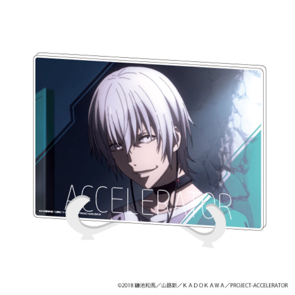 『とあるシリーズ』アクリルアートボード(A5サイズ) 02/とある科学の一方通行 場面写ver.