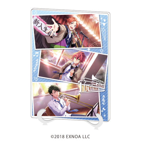 『ウインドボーイズ!』アクリルアートボード(A5サイズ) 02 トロンボーンパート