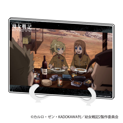 『幼女戦記』アクリルアートボード(A5サイズ) 01/ターニャ・デグレチャフ&ヴィーシャ