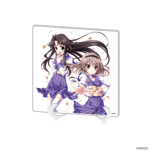 『メモリーズオフシリーズ』アクリルアートボード 04/箱崎智紗&遠峯りりす(公式イラスト)