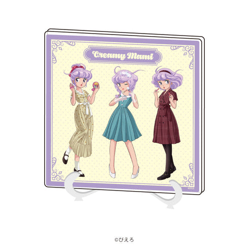 『魔法の天使クリィミーマミ』アクリルアートボード 01/整列デザイン(描き下ろしイラスト)