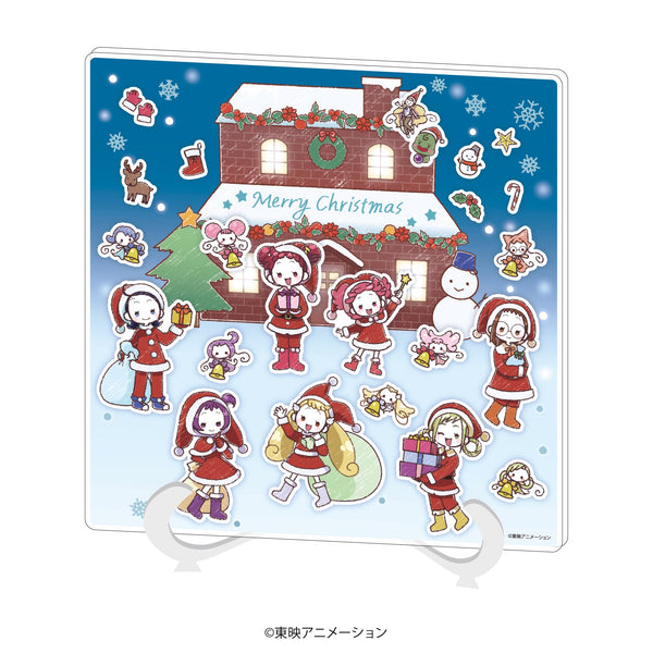 『おジャ魔女どれみドッカ~ン!』アクリルアートボード 12/散りばめデザイン クリスマスver.(グラフアートイラスト)