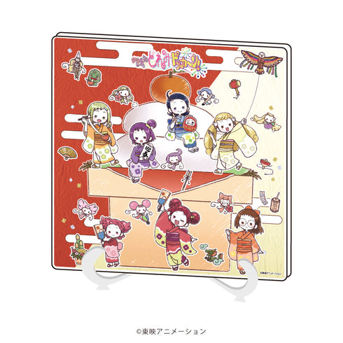 『おジャ魔女どれみドッカ~ン!』アクリルアートボード 13/散りばめデザイン お正月ver.(グラフアートイラスト)