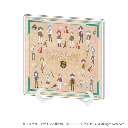 『金色のコルダ2&100万人の金色のコルダ』アクリルアートボード 02/集合デザイン(グラフアート)