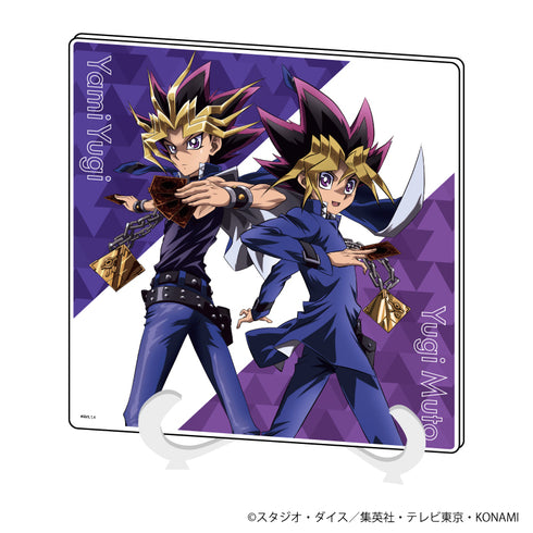 『遊☆戯☆王デュエルモンスターズ』アクリルアートボード 01/武藤遊戯&闇遊戯(描き下ろし)