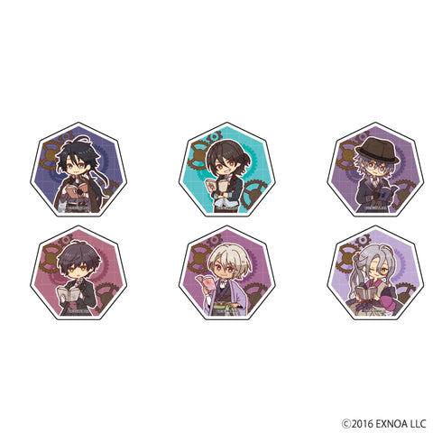 『文豪とアルケミスト』キャラアクリルバッジ 01/BOX(全6種)(レトロアート)