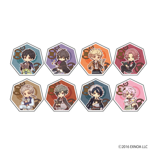『文豪とアルケミスト』キャラアクリルバッジ 02/BOX(全8種)(レトロアート)