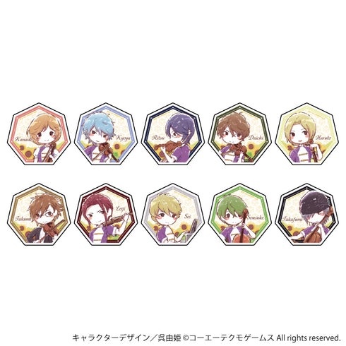 『金色のコルダ3&金色のコルダ4』キャラアクリルバッジ 03/マーチング衣装ver. BOX(全10種)(グラフアート)