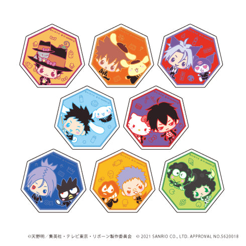 『家庭教師ヒットマンREBORN!×SANRIO CHARACTERS』キャラアクリルバッジ 01/BOX (全8種)