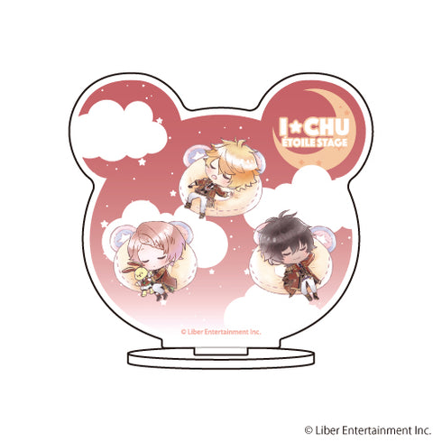 『アイ★チュウ Etoile Stage』キャラアクリルフィギュア 01 / F∞F (すやきゃら)
