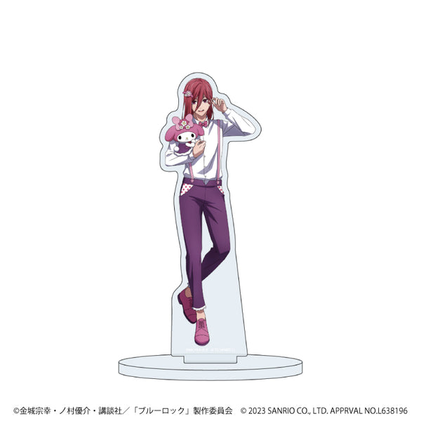 『ブルーロック × サンリオキャラクターズ』キャラアクリルフィギュア 04/千切豹馬×マイメロディ(描き下ろしイラスト)