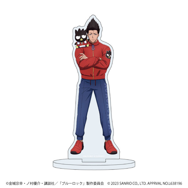 『ブルーロック × サンリオキャラクターズ』キャラアクリルフィギュア 05/馬狼照英×バッドばつ丸(描き下ろしイラスト)