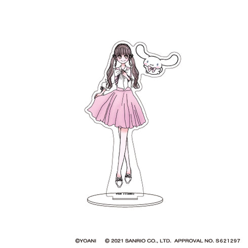 "=LOVE × Cinnamoroll" Character Acrylic Figure 03: Risa Otozima