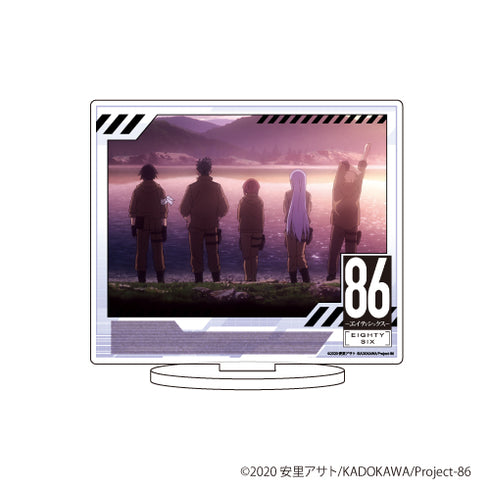 『86―エイティシックス―』キャラアクリルフィギュア 05/集合デザイン 場面写ver.
