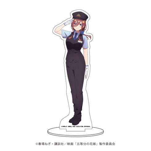 『映画 五等分の花嫁』キャラアクリルフィギュア 03/中野三玖 駅員ver.(描き下ろし)