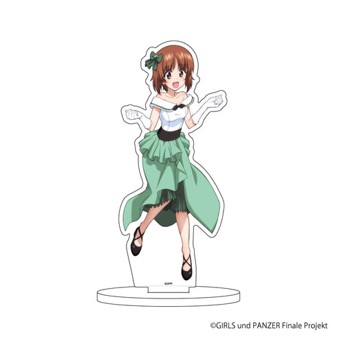 『ガールズ&パンツァー』キャラアクリルフィギュア 01/制服ドレスver. 西住みほ(描き下ろし)