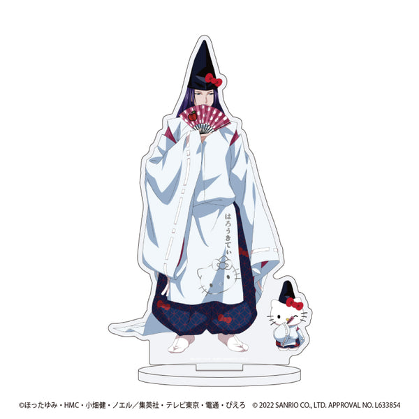 『ヒカルの碁×サンリオキャラクターズ』キャラアクリルフィギュア 02/藤原佐為×ハローキティ(描き下ろし)