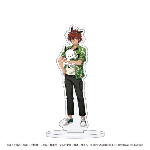 『ヒカルの碁×サンリオキャラクターズ』キャラアクリルフィギュア 04/和谷義高×ポチャッコ(描き下ろし)