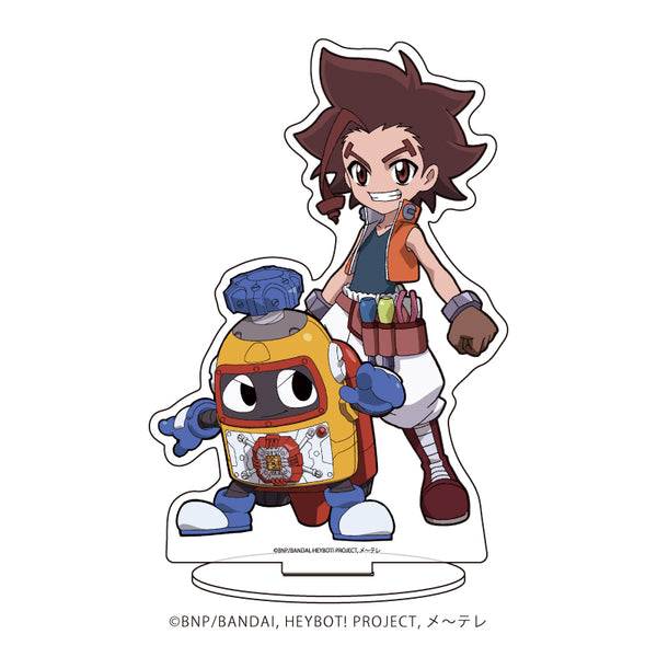 『ヘボット!』キャラアクリルフィギュア 01/ヘボット&ネジル・ネジール