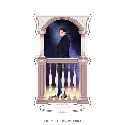 "Natsushita Fuyu-sensei" Character Acrylic Figure 01 / Keibun Aoki (Newly Illustrated)