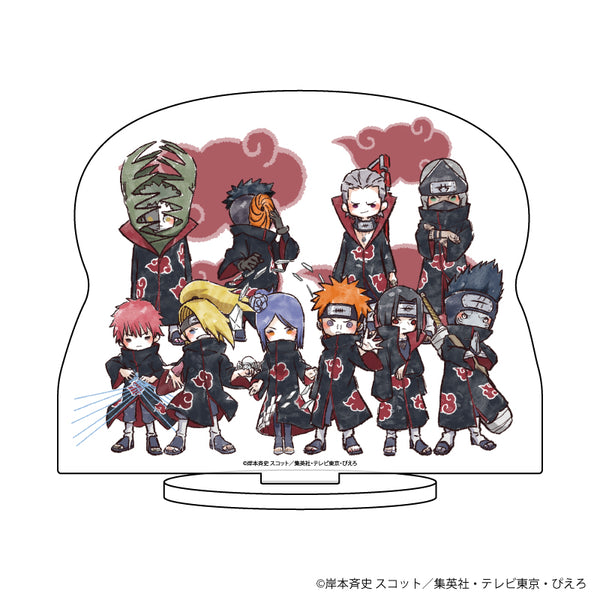 『NARUTO-ナルト- 疾風伝』キャラアクリルフィギュア 10/暁(グラフアート)