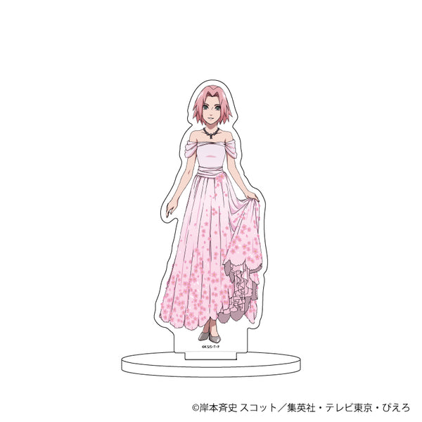 『NARUTO -ナルト- 疾風伝』キャラアクリルフィギュア 12/春野サクラ 花ver.(描き下ろし)