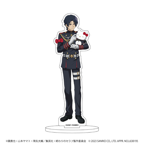 『終わりのセラフ×サンリオキャラクターズ』キャラアクリルフィギュア 07/一瀬グレン×ハローキティ(描き下ろしイラスト)