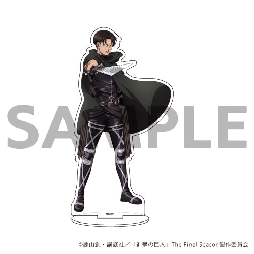 進撃の巨人 The Final Season』アクリルスタンド リヴァイ – Anime 進撃の巨人リヴァイアクリルスタンド
