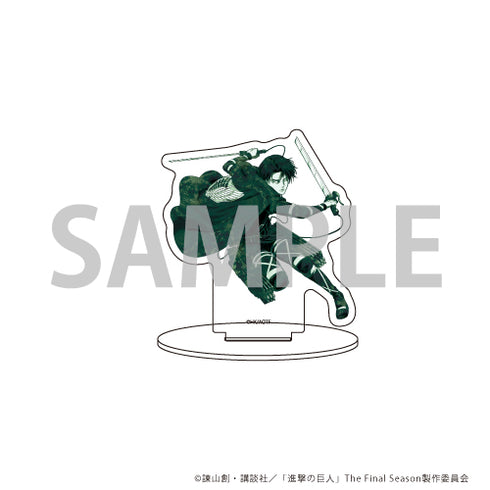「進撃の巨人」キャラアクリルフィギュア09/リヴァイ(MANGEKYO)