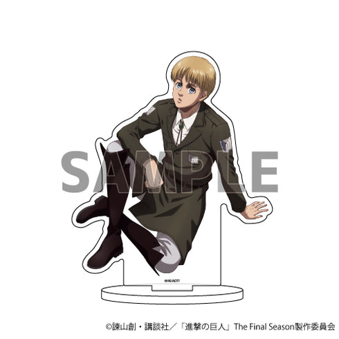 『進撃の巨人』キャラアクリルフィギュア 15/座りver. アルミン(描き下ろし)
