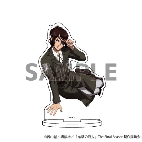 『進撃の巨人』キャラアクリルフィギュア 17/座りver. ハンジ(描き下ろし)