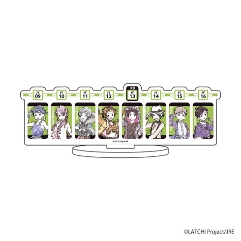 『STATION IDOL LATCH!』キャラアクリルフィギュア 02/北&英&高岩&空蝉&青葉梟&綜馬&武庸&百瀬(グラフアート)