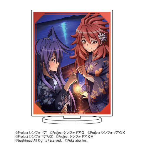 "Senki Zesshou Symphogear XD UNLIMITED" Character Acrylic Figure 33 / Kanade's Birthday 2020 - Kanade Birthday Ver.