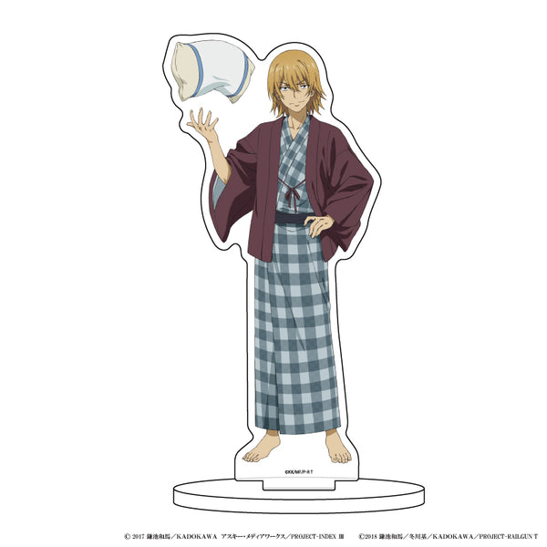 『とあるシリーズ』キャラアクリルフィギュア 01/垣根帝督 温泉ver.(描き下ろし)