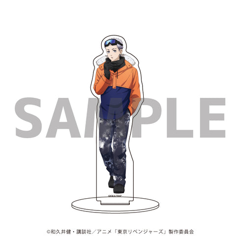 "Tokyo Revengers" Character Acrylic Figure 27: Takashi Mitsuya - Snowwear Ver. (Original Illustration)