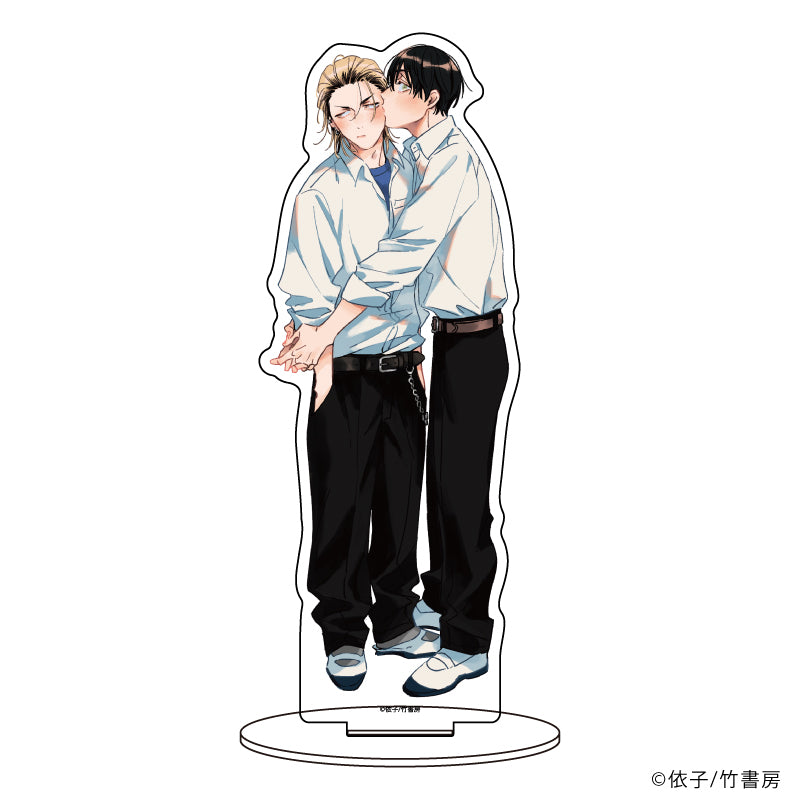 寺野くんと熊崎くん 依子 直筆サイン入りアクリルボード プレート BL