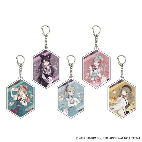 『赤倉×サンリオキャラクターズ』アクリルキーホルダー 01/BOX(全5種)(描き下ろし)