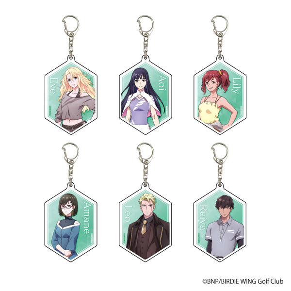 『BIRDIE WING』アクリルキーホルダー 01/BOX (全6種)
