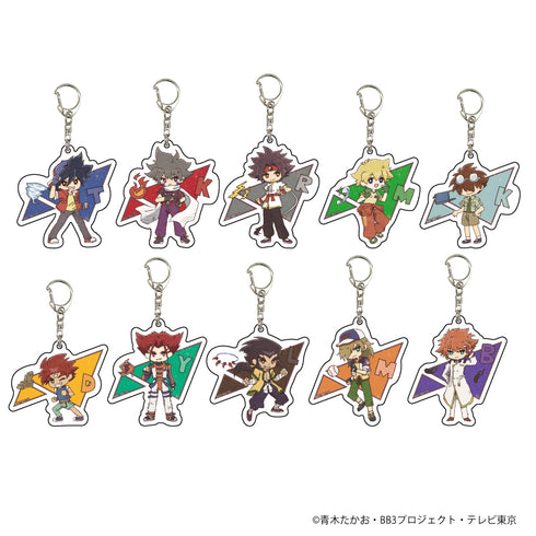 『爆転シュート ベイブレード Gレボリューション』アクリルキーホルダー03/BOX(全10種)(レトロアート)