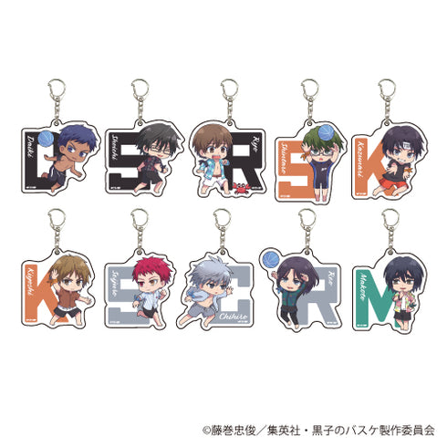 『黒子のバスケ』アクリルキーホルダー 03/ビーチバスケver. BOX (全10種)(ミニキャラ)