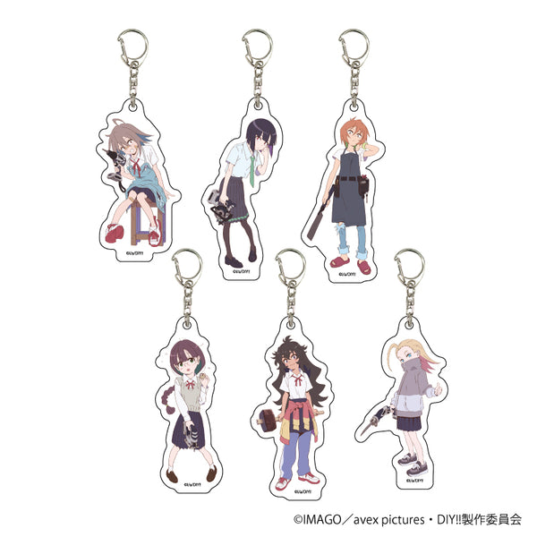 『Do It Yourself!! -どぅ-・いっと・ゆあせるふ-』アクリルキーホルダー 01/BOX(全6種)(公式イラスト)
