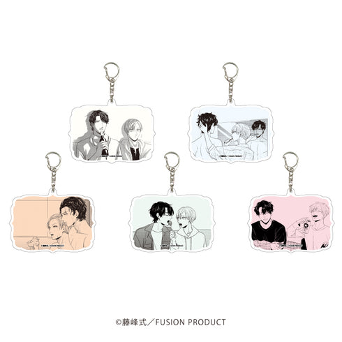 『藤峰式先生』アクリルキーホルダー 01/BOX(全5種)