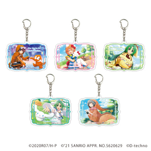 『ひぐらしのなく頃に命 × サンリオキャラクターズ』アクリルキーホルダー 01 / BOX (全5種)