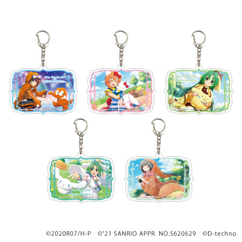 『ひぐらしのなく頃に命 × サンリオキャラクターズ』アクリルキーホルダー 01 / BOX (全5種)