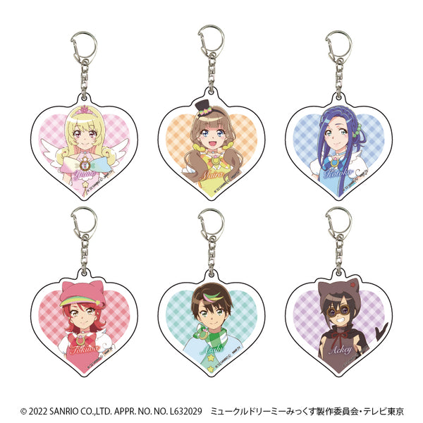 『ミュークルドリーミー みっくす!』アクリルキーホルダー 02/BOX(全6種)