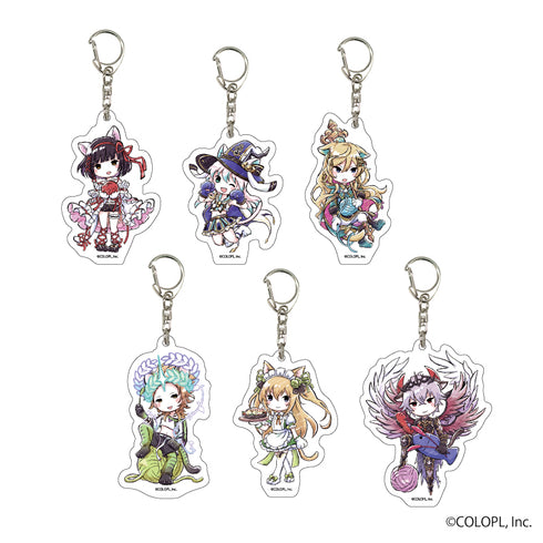 『魔法使いと黒猫のウィズ』アクリルキーホルダー 03/猫の日ver. BOX (全6種)(グラフアート)