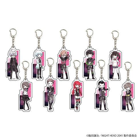 『NIGHT HEAD 2041』アクリルキーホルダー 01/BOX (全10種)(グラフアート)