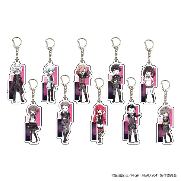 『NIGHT HEAD 2041』アクリルキーホルダー 01/BOX (全10種)(グラフアート)