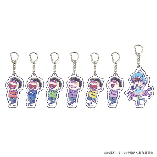 『おそ松さん』アクリルキーホルダー 09/アイドルオタクver. BOX(全7種)(グラフアート)